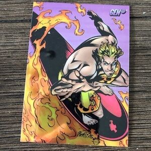 Gen 13 trading card: Burnout Surfing #40